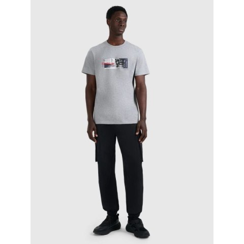 T-shirt regular z nadrukiem męski 4F 4FRAW25TTSHM3364-27M 4f