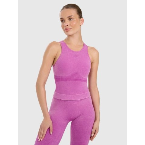 Top do jogi i pilatesu slim szybkoschnący damski 4F 4FWAW25TFSLF578-54A 4f