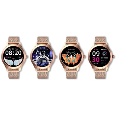 Damski SMARTWATCH G.Rossi SW014G-2 Różowe złoto G.ROSSI