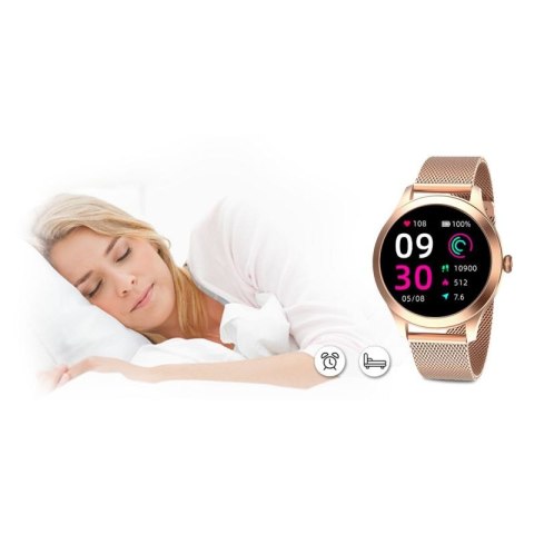 Damski SMARTWATCH G.Rossi SW014G-2 Różowe złoto G.ROSSI
