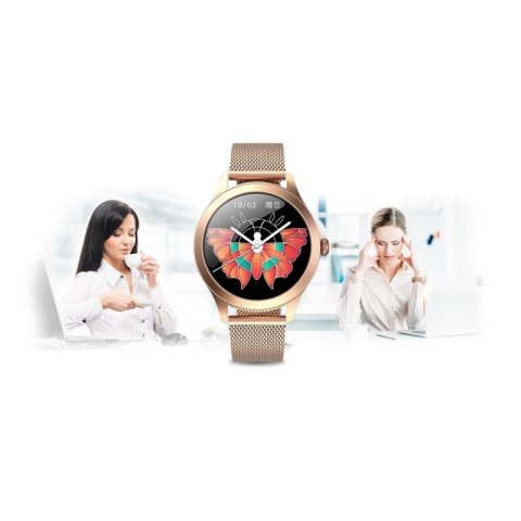 Damski SMARTWATCH G.Rossi SW014G-2 Różowe złoto G.ROSSI