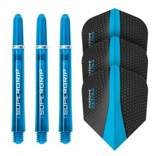 Harrows Twin Pack shafty Supergrip + piórka Retina HS-TNK-000013682 Harrows