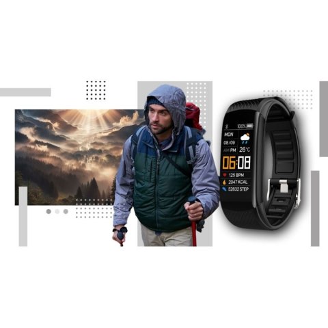 Smartwatch GIEWONT Czarno Biały 2 Paski GW200-2 Giewont