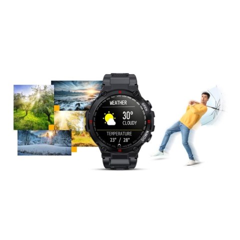 Smartwatch GIEWONT Czarny GW430-1 Giewont