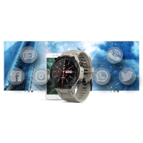 Smartwatch GIEWONT Szary GW430-2 Giewont