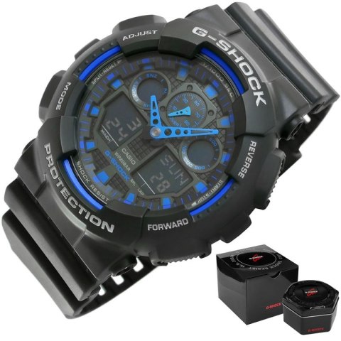 Zegarek Męski CASIO G-SHOCK GA-100-1A2ER + BOX CASIO