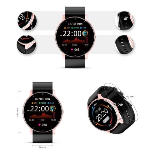 Smartwatch Damski Gravity GT1-2 Gravity