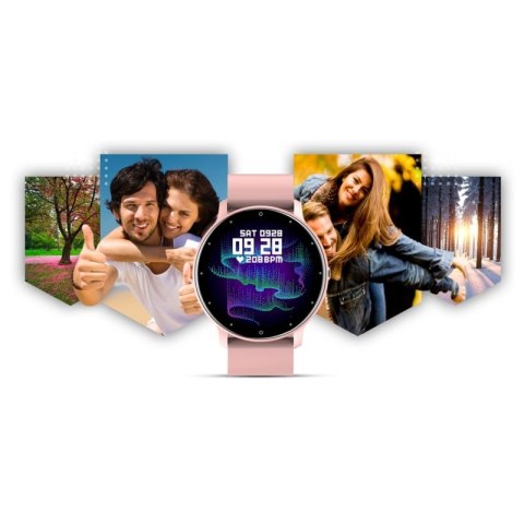 Smartwatch GIEWONT Różowy GW120-1 Giewont