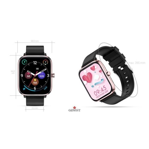 Smartwatch Giewont Różowo-Czarny GW230-3 Giewont