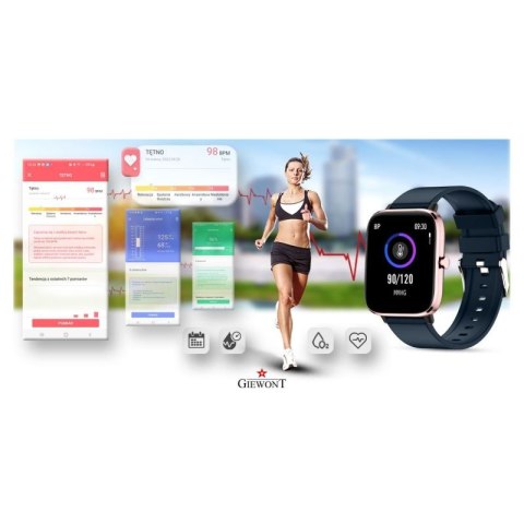 Smartwatch Giewont Różowo-Granatowy GW230-5 Giewont