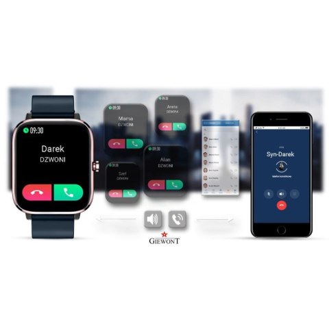 Smartwatch Giewont Różowo-Granatowy GW230-5 Giewont