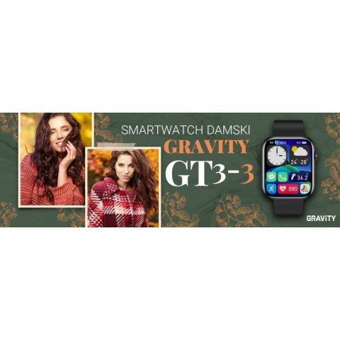 Smartwatch Damski Gravity GT3-3 Gravity