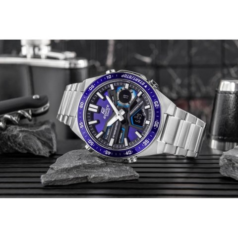 Zegarek Męski CASIO EDIFICE EFV-C110D-2AVEF + BOX CASIO