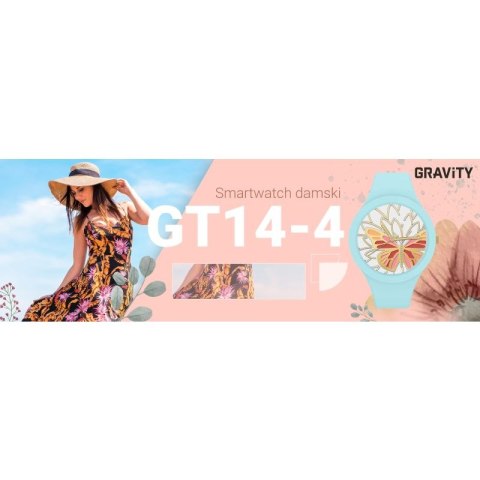Smartwatch Damski Gravity GT14-4 Gravity
