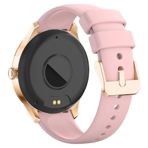 Smartwatch Damski VELTORI VT360-1 Różowy Pasek Silikonowy VELTORI