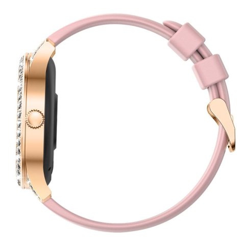 Smartwatch Damski VELTORI VT360-1 Różowy Pasek Silikonowy VELTORI