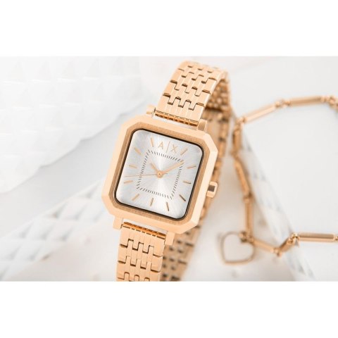 Zegarek Damski + Bransoletka ARMANI EXCHANGE AX7164SET + BOX Armani Exchange