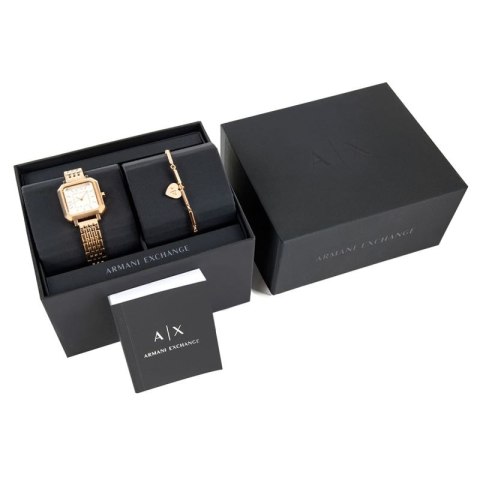 Zegarek Damski + Bransoletka ARMANI EXCHANGE AX7164SET + BOX Armani Exchange