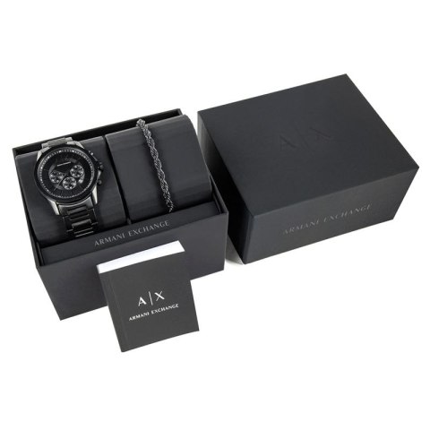 Zegarek Męski + Bransoleta ARMANI EXCHANGE AX7163SET + BOX Armani Exchange