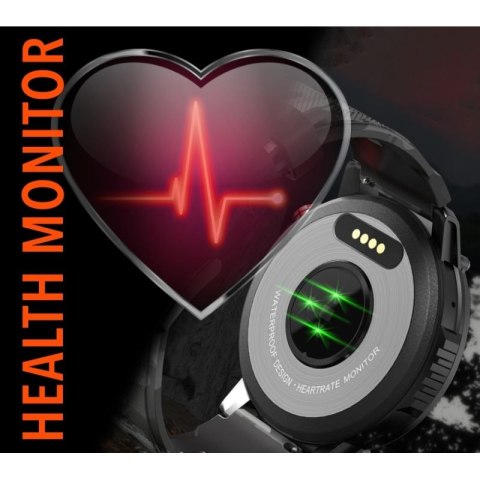Smartwatch Męski RUBICON RNCF08 Black/Moro SMARUB232 RUBICON