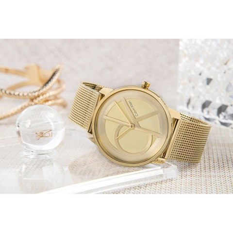 Zegarek Damski CALVIN KLEIN Iconic Mesh 25200034 + BOX Calvin Klein