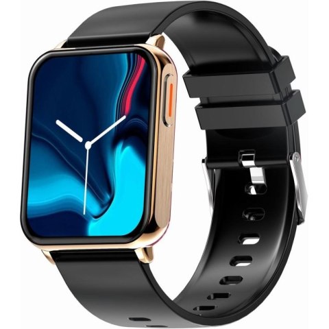 Smartwatch Gravity Różowe Złoto Czarny 2 Paski GT17-5 Gravity