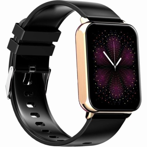 Smartwatch Gravity Różowe Złoto Czarny 2 Paski GT17-5 Gravity