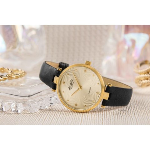 Zegarek Damski Atlantic Royal Diamonds 29044.45.37 + BOX Atlantic