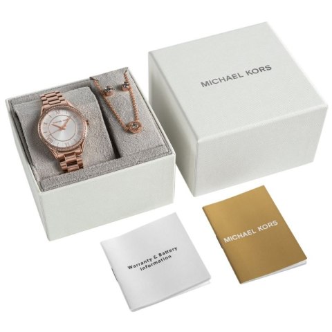Zegarek Damski Michael Kors Lauryn + biżuteria MK4850SET + BOX Michael Kors