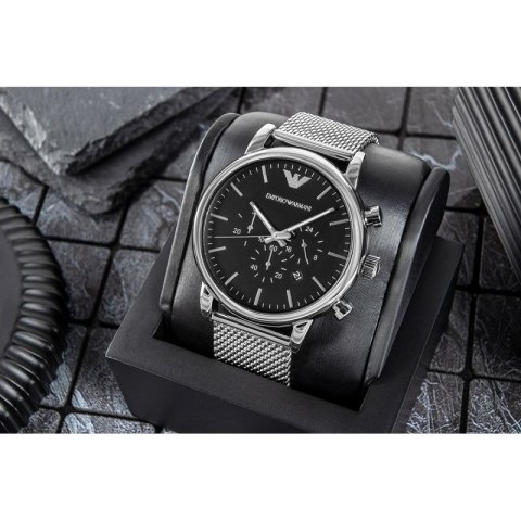 Zegarek Męski EMPORIO ARMANI Luigi AR1808 + BOX Emporio Armani
