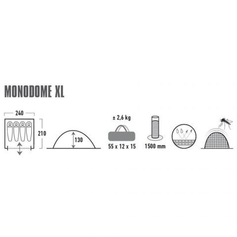 Namiot High Peak Monodome 4 10312 High Peak