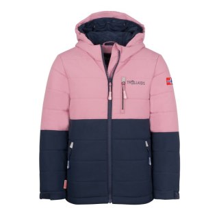 Kurtka zimowa dziecięca Trollkids Kids Hemsedal Snow Jacket XT narciarska różowa/granatowa (513-232) Trollkids
