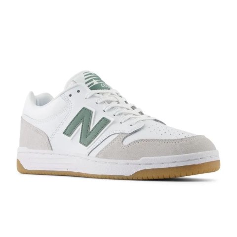 Buty Klasyczne męskie New Balance 480 Lifestyle white (BB480LXB) New Balance