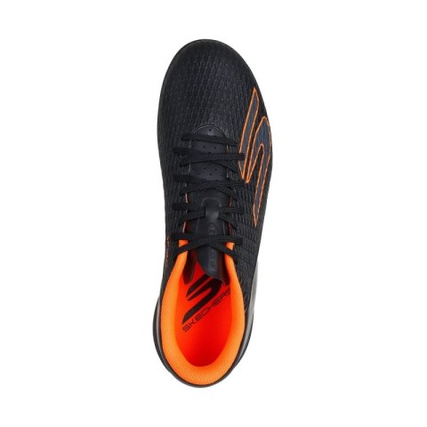 Buty piłkarskie Skechers Club IC czarno-pomarańczowe 252136 BKOR Skechers