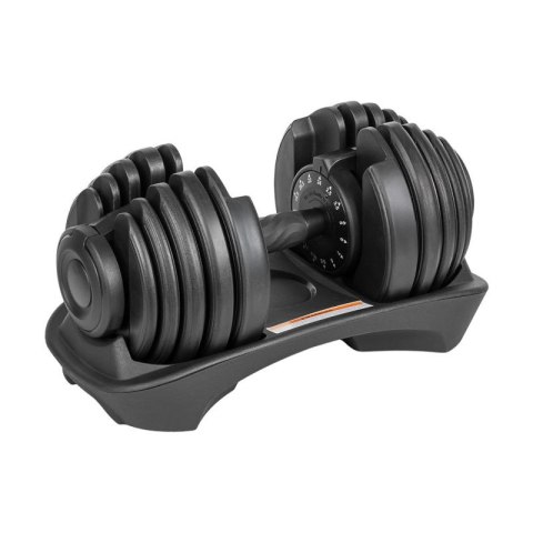 Hantel żeliwny regulowany automat 24 kg REBEL ACTIVE