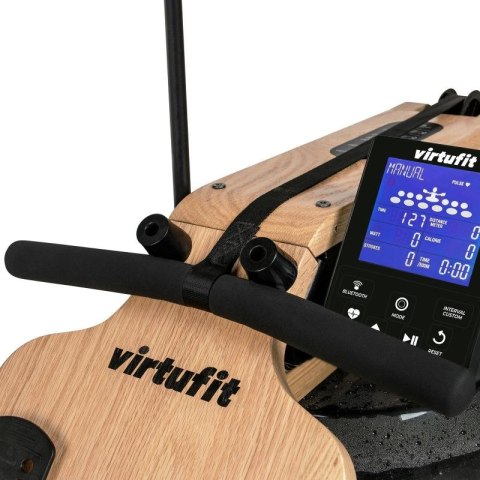 VIRTUFIT ELITE DREWNIANY WIOŚLARZ Z OPOREM WODNYM - DREWNO/DĄB Virtufit