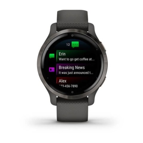 Zegarek Garmin Venu 2S Slate Silver Graphite Garmin