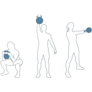 HANTLA KOMPOZYTOWA KETTLEBELL 10 KG ODWAŻNIK UMBRO Umbro