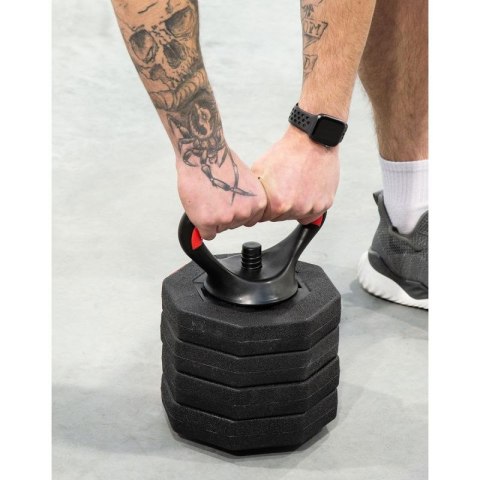 HANTLA KOMPOZYTOWA KETTLEBELL PRZYRZĄD DO POMPEK 3W1 10KG EB FIT EB FIT