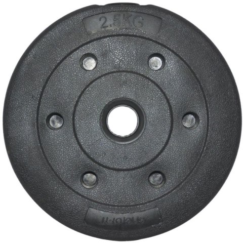 OBCIĄŻENIE BETONOWE 2,5 KG ENERO FIT fi29MM Enero