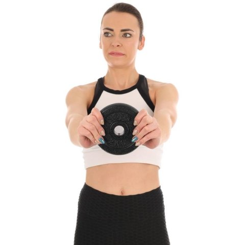 OBCIĄŻENIE ŻELIWNE CZARNE 2 KG ENERO FIT fi26,5 Enero