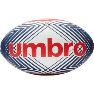 PIŁKA DO RUGBY UMBRO 26760U R.5 white/red/navy Umbro