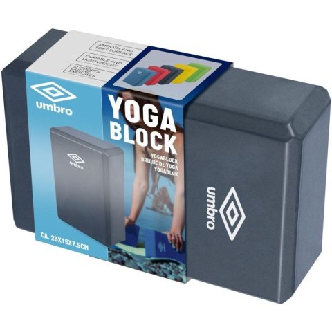 BLOK KOSTKA DO ĆWICZEŃ JOGA PILATES FITNESS UMBRO CZARNY Umbro