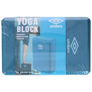 BLOK KOSTKA DO ĆWICZEŃ JOGA PILATES FITNESS UMBRO NIEBIESKI Umbro