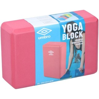 BLOK KOSTKA DO ĆWICZEŃ JOGA PILATES FITNESS UMBRO RÓŻOWY Umbro