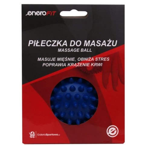 PIŁECZKA DO MASAŻU 7CM NIEBIESKA SOFT ENERO FIT Enero