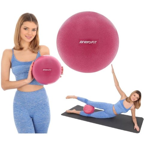 PIŁKA FITNESS PILATES 25CM RÓŻOWA ENERO FIT Enero