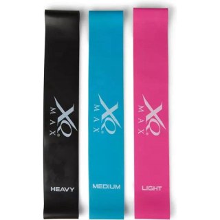 ZESTAW 3 GUM TAŚM DO ĆWICZEŃ STRETCH BAND XQMAX XQMAX