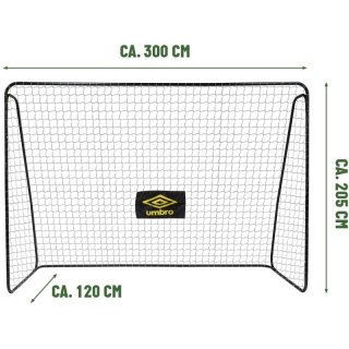 BRAMKA DO PIŁKI NOŻNEJ Z SIATKĄ 300x205x120CM UMBRO Umbro