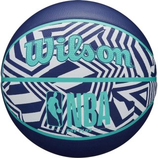 PIŁKA DO KOSZYKÓWKI WILSON NBA DRV PLUS DAZZLE CAMO BSKT INDIGO R.6 Wilson
